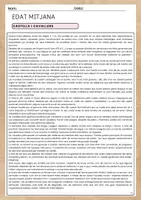 Vista previa - Hojas de trabajo - Comprensions lectores_ Edat Mitjana - página 1