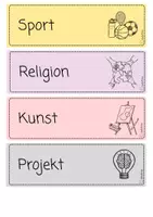 Vorschau - Stundenentwürfe - Stundenplan & Hausaufgaben | Tafelbilder | Classroom Management - Seite 3