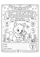 anteprima - Poster - Kit cartellette scienze dalla classe prima alla quinta - Pagina 1