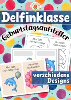 Vorschau - Mal- und Bastelvorlagen - Materialpaket: Delfinklasse | Gesamtpaket - Seite 1