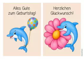 Vorschau - Mal- und Bastelvorlagen - Materialpaket: Delfinklasse | Gesamtpaket - Seite 2