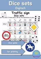 Vorschau - Spiele - Materialpaket - Spiele / Games - Verkehrsschilder / Verkehrszeichen / Traffic signs - Englisch - Seite 1