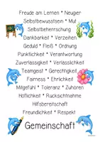 Vorschau - Poster - Delfinklasse - Poster | Klassenraumdekoration (Klassentier) - Seite 3