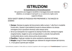 anteprima - Materiale di supporto/inclusione - Domino dell'Alfabeto: Impara Giocando! - Pagina 2
