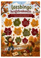 Voorbeeld - Een leesbingo voor elke vakantie van juf Jantine (bundel!) - Voorblad