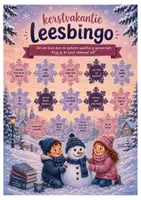 Voorbeeld - Een leesbingo voor elke vakantie van juf Jantine (bundel!) - Pagina 1