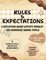 Vista previa - Hojas de trabajo - Rules vs. Expectations: Reflection-Based Activity Booklet for Secondary School Pupils - página 1