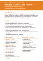 Vorschau - Arbeitsblätter - Bedürfnis oder Wunsch? – Brauche ich alles, was ich will? – AB 1 - Seite 3