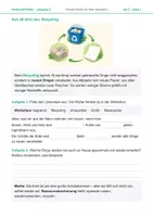 Vorschau - Arbeitsblätter - Wovon wir alle leben – Ressourcen & Recycling – AB 2 - Seite 2