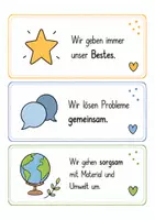 Vorschau - Bildkarten - Klassenregeln Komplettset - Seite 2