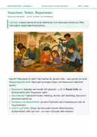 Vorschau - Arbeitsblätter - Tauschen, Teilen, Reparieren – anders wirtschaften – AB 6 - Deckblatt