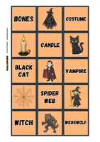 Vorschau - Spiele - Word Match: Halloween (+ Blankoversion für alle Sprachen) - Seite 3