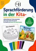 Vorschau - Unterrichtsreihen - Sprachförderung in der Kita: sofort einsetzbares Material - Deckblatt