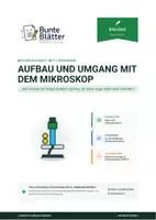 Vorschau - Stundenentwürfe - Biologie: Aufbau und Umgang mit dem Mikroskop - Klasse 5/6 - Deckblatt