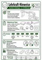 Vorschau - Arbeitsblätter - Kugelbahn-Challenge aus Papier: Planen, bauen und testen (Klasse 6-8) - Seite 1