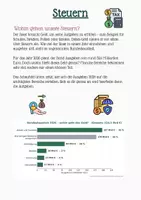 Vorschau - Stundenentwürfe - Wohin gehen unsere Steuern? – Bundeshaushalt Schaubild auswerten - Seite 1