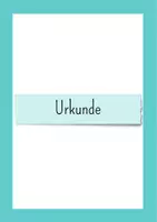 Vorschau - Mal- und Bastelvorlagen - Freebie Urkunde Einschulung | Design mit Lesezeichen, Geschenkanhängern & Mini-Karten | Schulanfang, erster Schultag - Seite 1