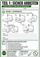 Vorschau - Arbeitsblätter - Laubsäge-Führerschein: Sicher sägen lernen (Klasse 5-7) - Seite 2