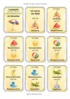 Vorschau - Unterrichtsreihen - Lesespiel "Ich habe - wer hat" zusammengesetze Nomen im Sommer - Seite 2
