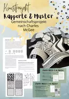 Vorschau - Arbeitsblätter - Kunstprojekt - Muster - Klassenprojekt - Charles McGee - Deckblatt
