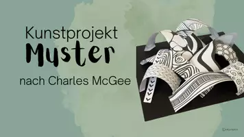 Vorschau - Arbeitsblätter - Kunstprojekt - Muster - Klassenprojekt - Charles McGee - Seite 1
