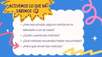 Vista previa - Presentaciones - La noticia. ¡Somos reporteros!. - página 1