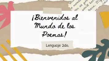 Vista previa - Presentaciones - Los poemas. El lenguaje poético. - Portada