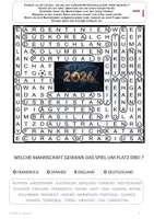 Vorschau - Arbeitsblätter - Suchsel - Ländernamen der Fußball-WM 2026_8 - Seite 1