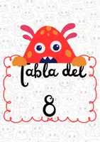 Vista previa - Juegos / Gamificación - Monstrutabla: Tabla del 8 - Portada