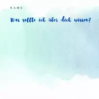 Vorschau - Arbeitsblätter - Wellentag/Besuchsmorgen - Kennenlernen - Seite 1
