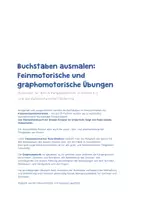 Vorschau - Mal- und Bastelvorlagen - Pop Art Buchstaben zum Ausmalen - Ausmalbilder Klasse 1 / 2 - SET 1 || Buchstabenbilder - Pop Art Kunst Buchstaben Girlande - Seite 1
