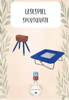 Vorschau - Spiele - Lesespiel-Sportgeräte - Deckblatt