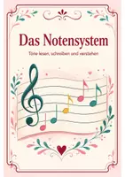 Vorschau - Stundenentwürfe - Vertretungsstunde Musik Klasse 4-7 - Notensystem - Seite 1