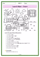 Vorschau - Stundenentwürfe - Lesen und Malen Ostern - Seite 3
