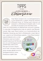 Vorschau - Mal- und Bastelvorlagen - Schultagezählmaschine - Seite 1