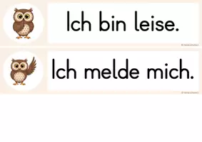 Vorschau - Bildkarten - Materialpaket Eulenklasse - Seite 2
