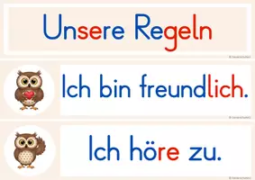 Vorschau - Bildkarten - Materialpaket Eulenklasse - Seite 3