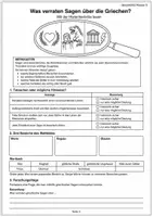 Vorschau - Arbeitsblätter - Griechische Sagen Klasse 5 - Seite 3