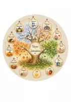 Vorschau - Poster - Unser Jahresbaum | Interaktiver Jahreskreis für den Morgenkreis | Krippen- und Kita-Version | Monate, Jahreszeiten und Rituale - Seite 1