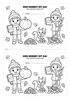 Vorschau - Arbeitsblätter - Herbst | Rätsel | Heft | Freiarbeit | Klasse 1-4 - Seite 1