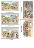 Aperçu - Apprentissages en autonomie - Frise Activités journalières - Page 1