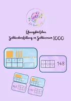 Vorschau - Spiele - Übungskarten Zahlenraum 1000 - Deckblatt
