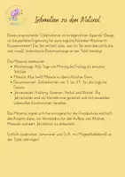 Vorschau - Präsentationen/Tafelbilder - Tafelmaterial Kalender mit Wochentagen, Datumskarten und Jahreszeiten - Seite 1