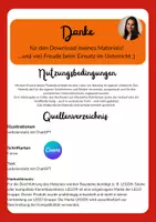 Vorschau - Aufgabenkarten - 10 Lernspiele mit Bausteinen - Seite 1