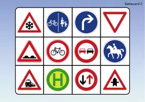 Vorschau - Arbeitsblätter - Materialpaket - Nichtleser / Non-Reader - Verkehrsschilder / Verkehrszeichen / Traffic signs - Englisch - Seite 3