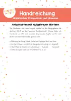 Vorschau - Poster - Anlautkarten SAS & Druckschrift - Seite 1