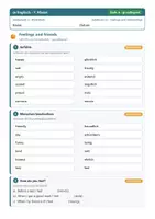 Vorschau - Arbeitsblätter - Englisch 7 Realschule - Wortschatz - Seite 1