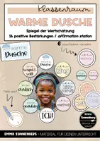 Vorschau - Fördermaterial/Inklusion - warme Dusche - Mutmach-Spiegel - affirmation station - Deckblatt