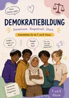 Vorschau - Arbeitsblätter - Demokratiebildung und Grundgesetz. Argumentieren gegen Rechts. - Deckblatt