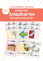 Vorschau - Poster - Anlautkarten SAS und DR – 2 Versionen - Deckblatt